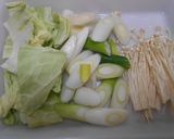 真鯛の切り身と豆腐の長葱蒸し・味ぽん添え作り方5写真
