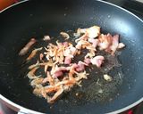菜の花と桜エビのパスタ。レモンをキュッ！作り方6写真