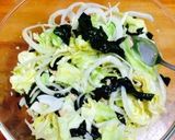 春キャベツとワカメの中華あえ作り方5写真