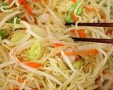 プチッと鍋で♪野菜たっぷり旨み焼きそば作り方2写真