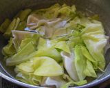 プチッと鍋で餃子スープ作り方2写真