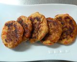 にんじん搾りかす「ちゃなこ(焼き餅)」作り方6写真