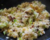 キャベツと焼豚で和風炒飯作り方5写真