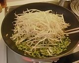 余った餃子の具で・・もやしラーメン作り方3写真