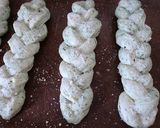ほうれん草&チーズの三つ編みパン作り方8写真