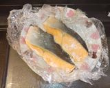 鮭小松菜さつま芋舞茸グラタン作り方1写真