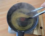 えびとアボカドのジェノベーゼ風パスタ作り方2写真