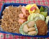 夫のお弁当　7月第1週作り方3写真