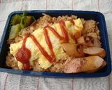 夫のお弁当　7月第1週作り方4写真