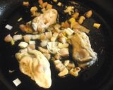 広島カキと白菜のペペロンチーノ焼そば☆ミ作り方3写真
