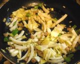 広島カキと白菜のペペロンチーノ焼そば☆ミ作り方4写真