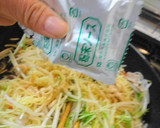 あっさりサクラエビの焼きそば作り方4写真
