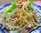 あっさりサクラエビの焼きそば作り方5写真