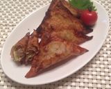 【男飯】春巻の皮でなんちゃって揚げ餃子！作り方10写真