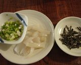 イカ塩焼きそば＊ポテト＆温玉のせ作り方1写真