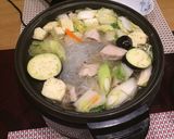 スープも楽しむ☆ 鶏ダシ鍋作り方3写真