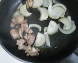 なると金時と阿波尾鶏の塩焼きそば作り方3写真