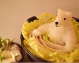 大根アート しろくまミルフィーユ鍋作り方8写真