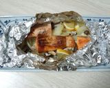 レモンが効いてる～♡鮭のホイル焼き作り方7写真