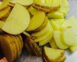 新じゃがのアンチョビ炒め作り方1写真