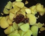 新じゃがのアンチョビ炒め作り方3写真