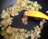 簡単！すき焼きのタレで出来る豚角煮炒飯作り方2写真