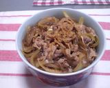 お肉たっぷり☆我が家の牛丼！作り方5写真