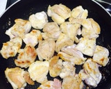 簡単！鶏肉のとろとろマスタード煮作り方2写真