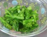 菜の花のからし和え作り方5写真