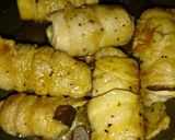 お弁当に！豚ばら肉のエリンギ巻き♪作り方6写真