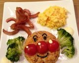 アンパンマンのお子様プレート作り方5写真