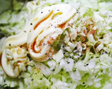 お揚げ１枚で４個の焼きメンチカツ風作り方2写真