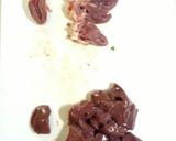 鶏レバーの焦がし醤油炒め作り方2写真