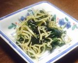 ごま油香る♩ワカメとジャコの炒めもの作り方7写真