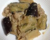 塩麹deおつまみ☆豚肉となすの味噌麹炒め作り方5写真