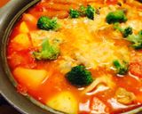 冬の定番☆トマト鍋&チーズオムライス作り方10写真
