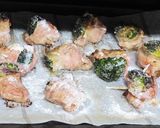 ブロッコリーの豚肉巻き竜田風（納豆ドレ）作り方3写真