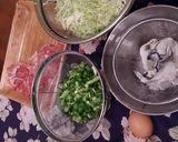 広島風お好み焼き 牡蛎入り作り方1写真