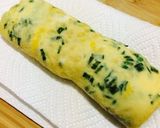 天かすのニラたまごやき作り方3写真