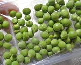 エンドウ豆(グリンピース）の綺麗な茹で方作り方1写真