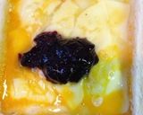 ブルーベリー＆チーズ＆卵ホットサンド作り方2写真