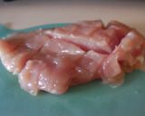 ローリエ香る＊鶏ムネ照り焼き＊作り方1写真