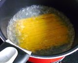 茄子トマトほうれん草のプチっとスープスパ作り方2写真