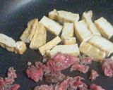 ポン酢味の炒めモノ作り方3写真
