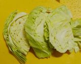 みかんと春キャベツの温野菜サラダ☆作り方1写真