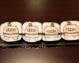 飾り巻き寿司 雪だるま 海苔巻き作り方22写真