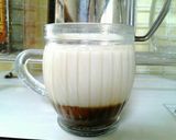 金時豆（小豆）と煮汁で和風な豆乳ドリンク作り方2写真