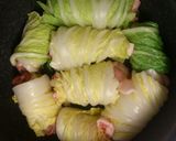 豚肉でロール白菜作り方4写真