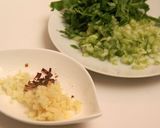 ベトナム風のっけ飯♬炒めひき肉とセロリ作り方1写真