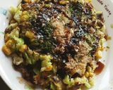 キャベツ×豆腐でヘルシー！お好み焼き風♡作り方8写真
